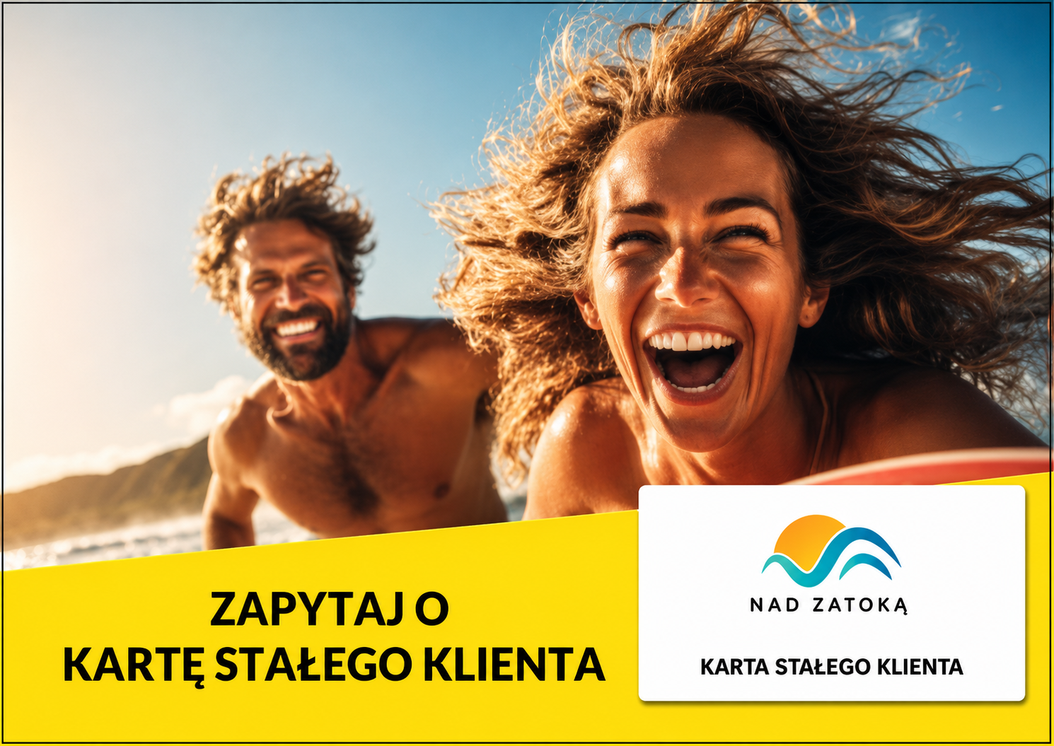 Zapytaj o kartę stałego klienta wypożyczalni Nad Zatoką